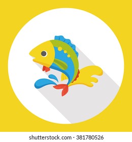 fish food flat icon