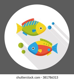 fish food flat icon