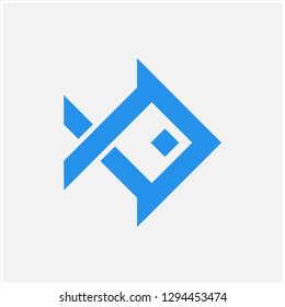 Fish Geometric Logo