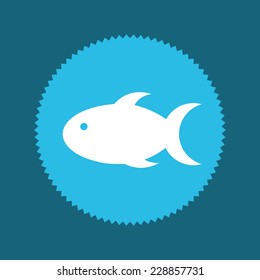 fish graphic design , vector illustration