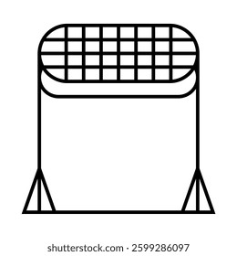 fish grill icon vector illustration