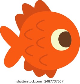 Fish Hand Drawn Vector Illustration