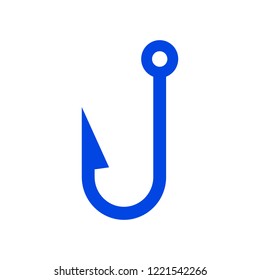 Fish hook icon