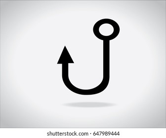 fish hook icon
