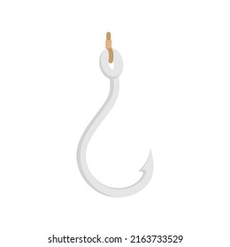 fish hook icon design template vector illustration