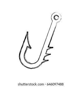 Fish hook symbol