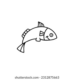 fish hook vector illustration concept