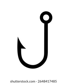fish hook vector with trendy design