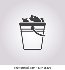 Fish icon. 