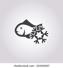 Fish icon. 