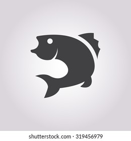 Fish Icon. 