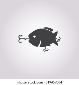 Fish icon. 