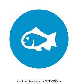 Fish icon. 