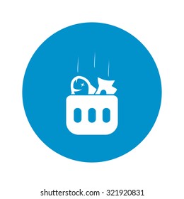 Fish icon. 