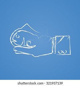 Fish icon.