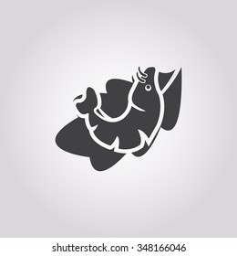 Fish icon. .