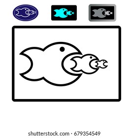 Fish icon.