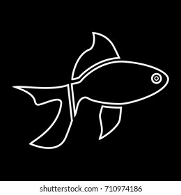 Fish icon .