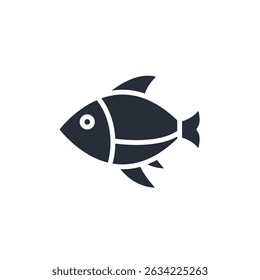 fish icon collection .estilo de design com fundo