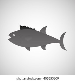 fish icon design 