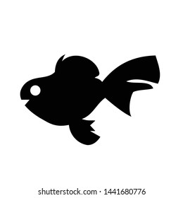 Fish icon design black icon