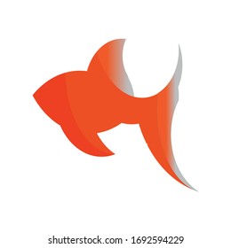 Fish icon design logo vector