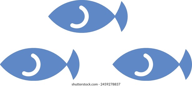 fish icon design, fish sign