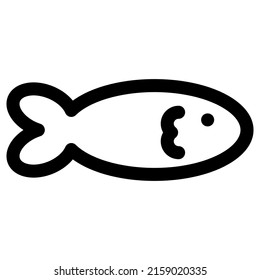 fish icon design, vector illustration, best used for presentations