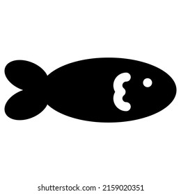 fish icon design, vector illustration, best used for presentations