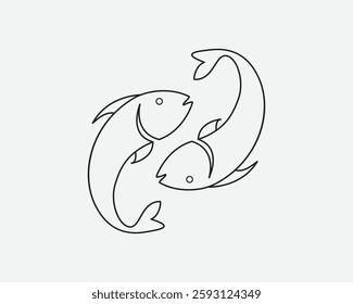 Fish icon ,dolphin fish icon vector flat style logo template