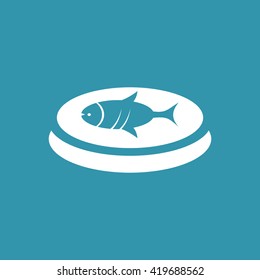 Fish Icon. Eps-10.