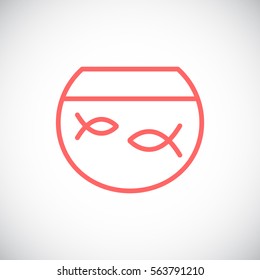 Fish icon Flat.