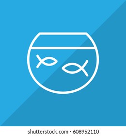 Fish icon Flat.