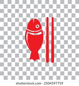 fish icon , food icon vector