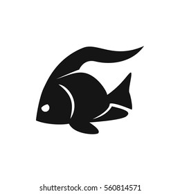 fish icon illustration isolated vector sign symbol