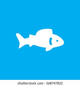 fish icon illustration isolated vector sign symbol