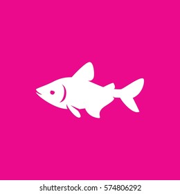 fish icon illustration isolated vector sign symbol