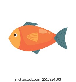 fish icon isolated on white background