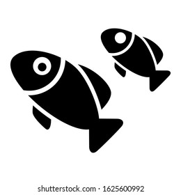fish icon or logo isolated sign symbol vector illustration - high quality black style vector icons

