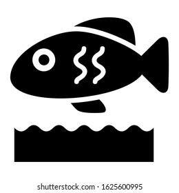 fish icon or logo isolated sign symbol vector illustration - high quality black style vector icons
