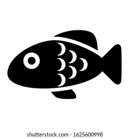 fish icon or logo isolated sign symbol vector illustration - high quality black style vector icons
