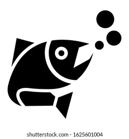 fish icon or logo isolated sign symbol vector illustration - high quality black style vector icons

