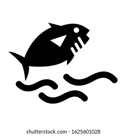 fish icon or logo isolated sign symbol vector illustration - high quality black style vector icons
