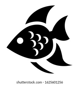 fish icon or logo isolated sign symbol vector illustration - high quality black style vector icons
