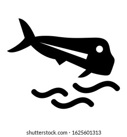fish icon or logo isolated sign symbol vector illustration - high quality black style vector icons
