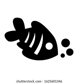 fish icon or logo isolated sign symbol vector illustration - high quality black style vector icons
