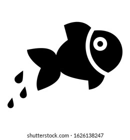 fish icon or logo isolated sign symbol vector illustration - high quality black style vector icons
