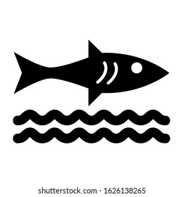 fish icon or logo isolated sign symbol vector illustration - high quality black style vector icons
