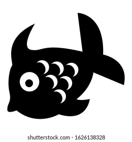 fish icon or logo isolated sign symbol vector illustration - high quality black style vector icons
