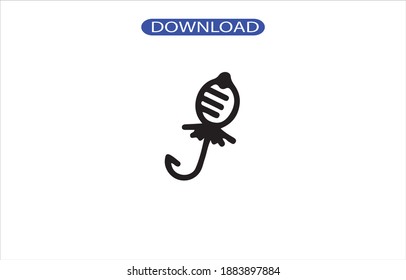 fish icon or logo isolated sign symbol vector illustration - high quality black style vector icons.